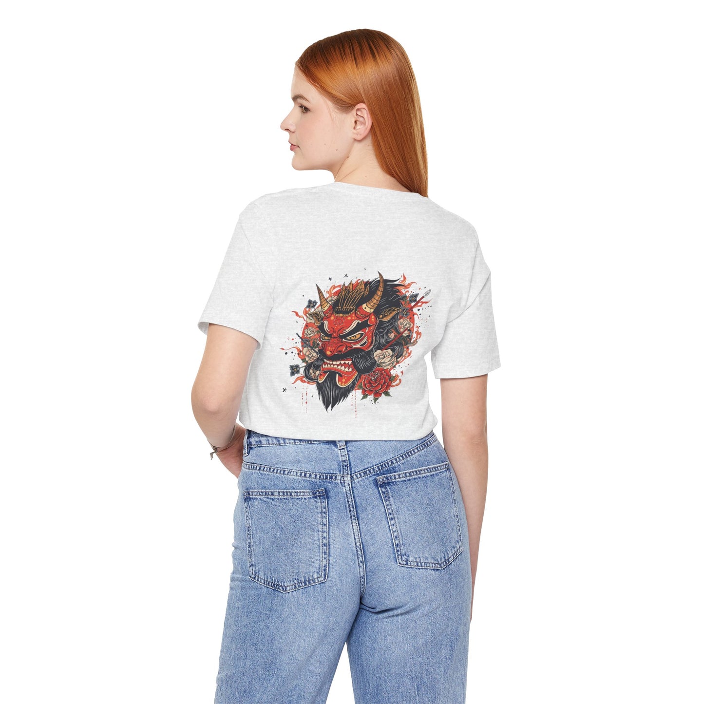 The Bold Oni Mask Streetwear T-Shirt
