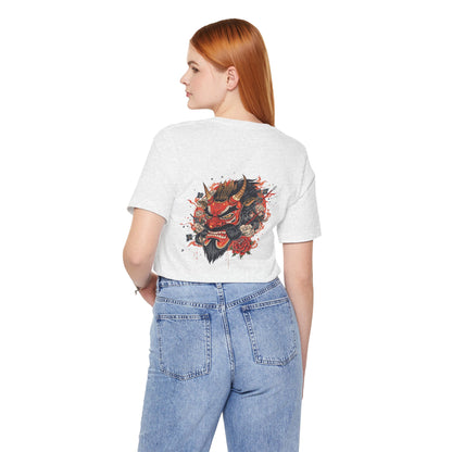 The Bold Oni Mask Streetwear T-Shirt