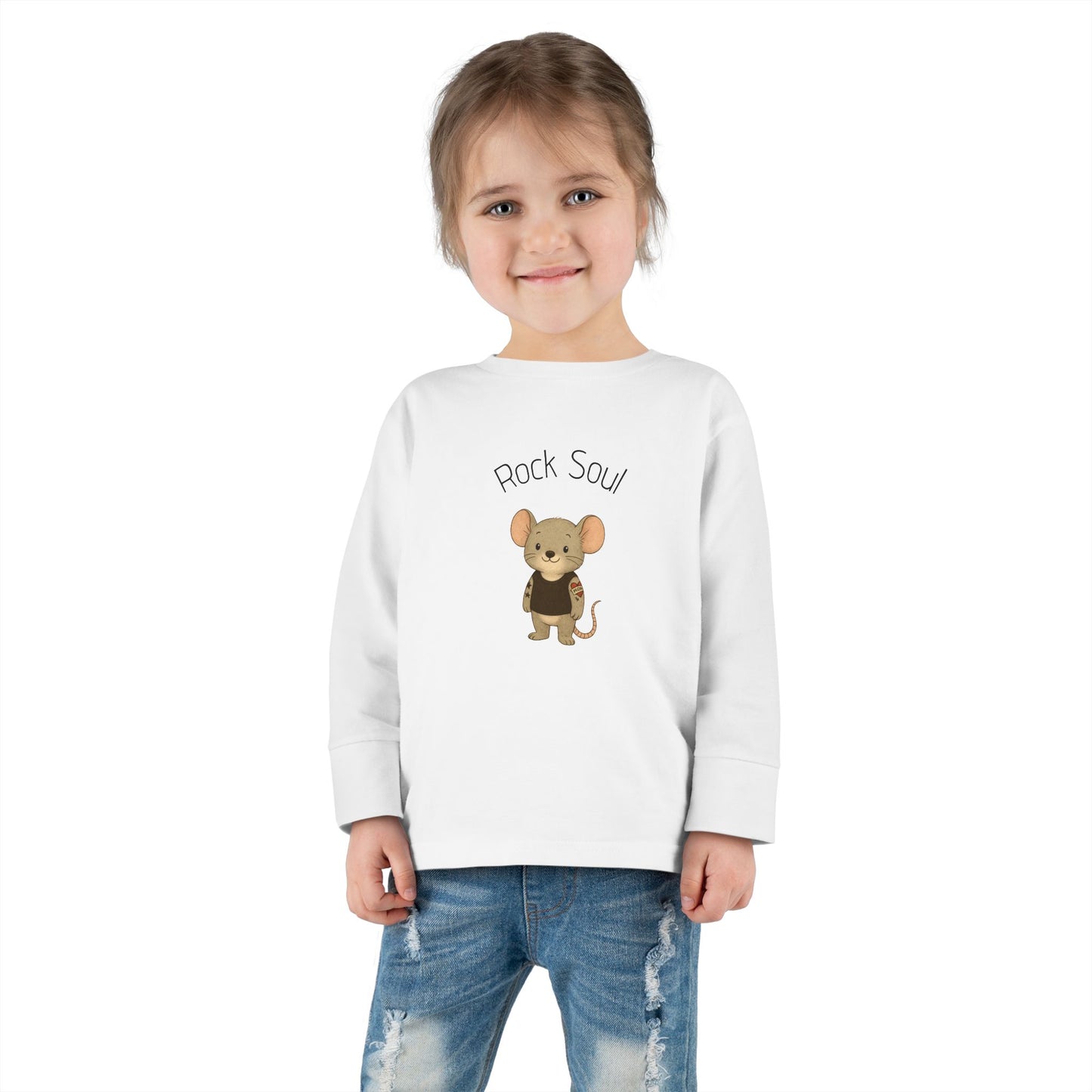 Magliette Rock Soul per bambini - Topolino - Dolci animali con un ritmo ribelle