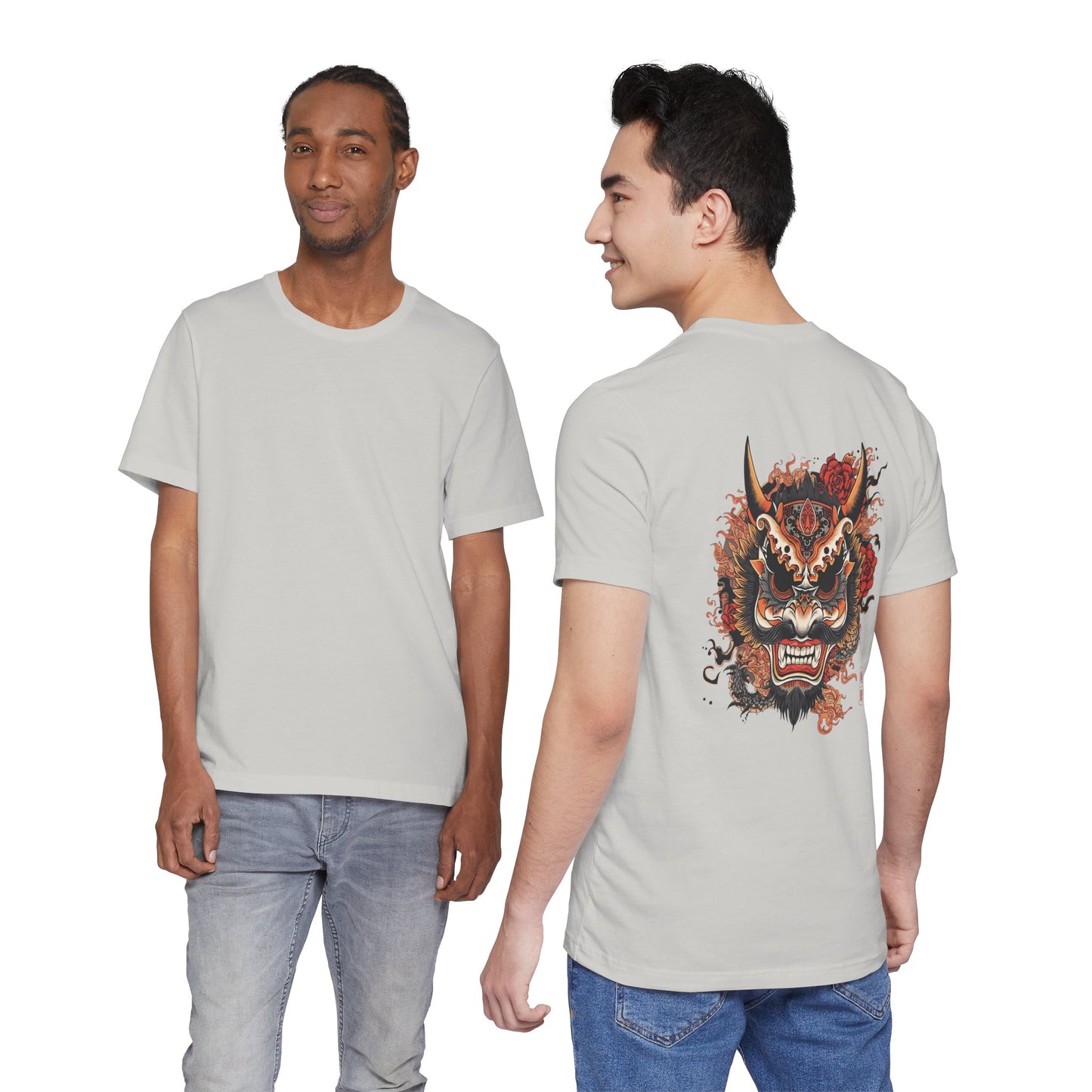 The Bold Oni Mask Streetwear T-Shirt