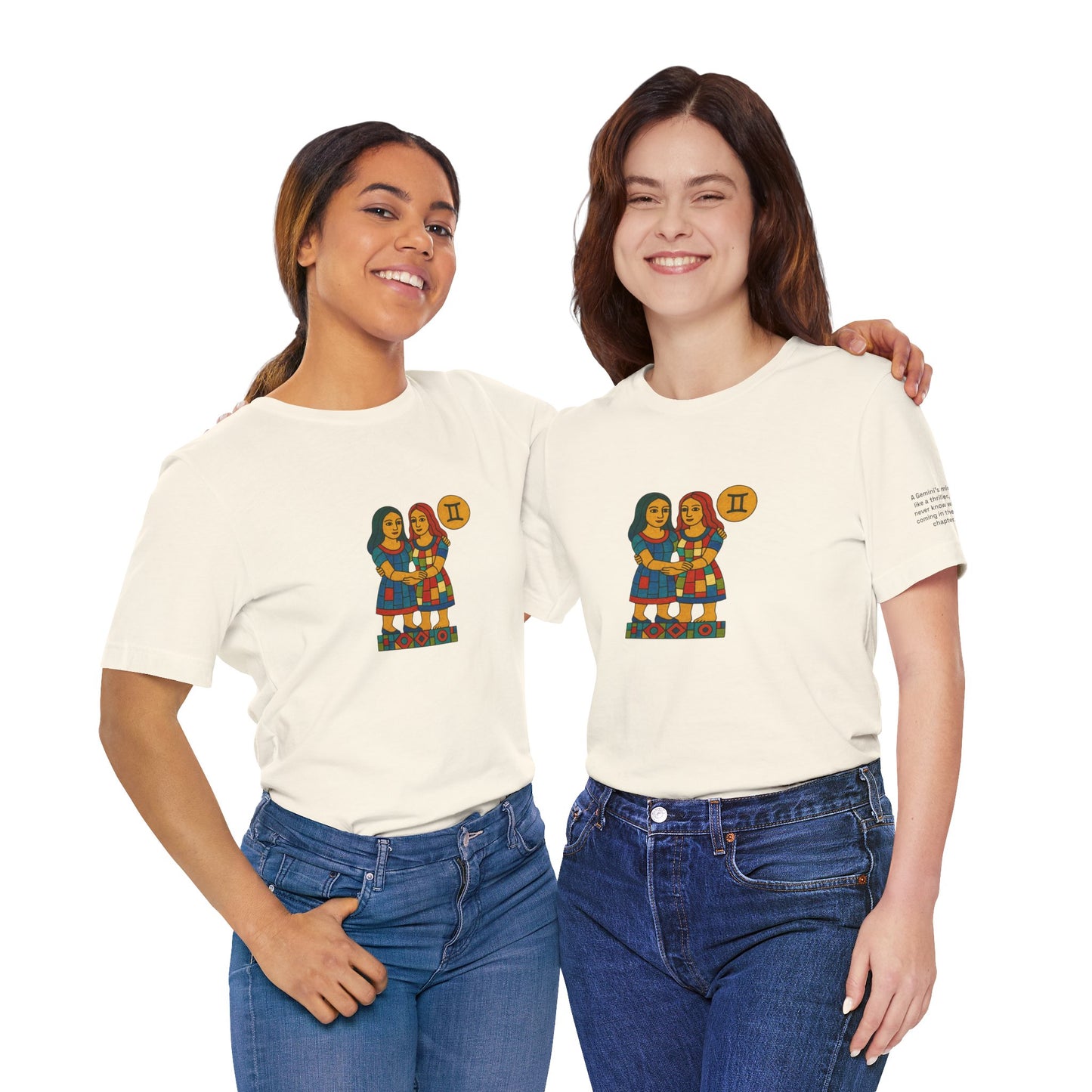 GEMINI - T-shirt, The Zodiac in Colors
