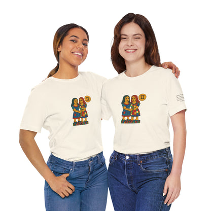 GEMINI - T-shirt, The Zodiac in Colors