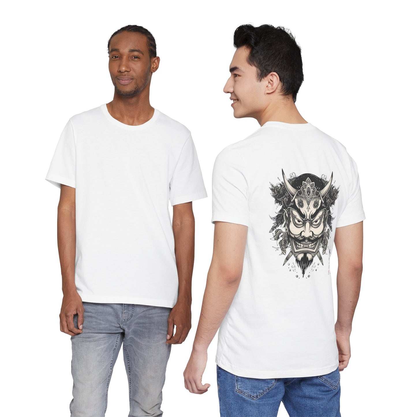 The Bold Oni Mask Streetwear T-Shirt
