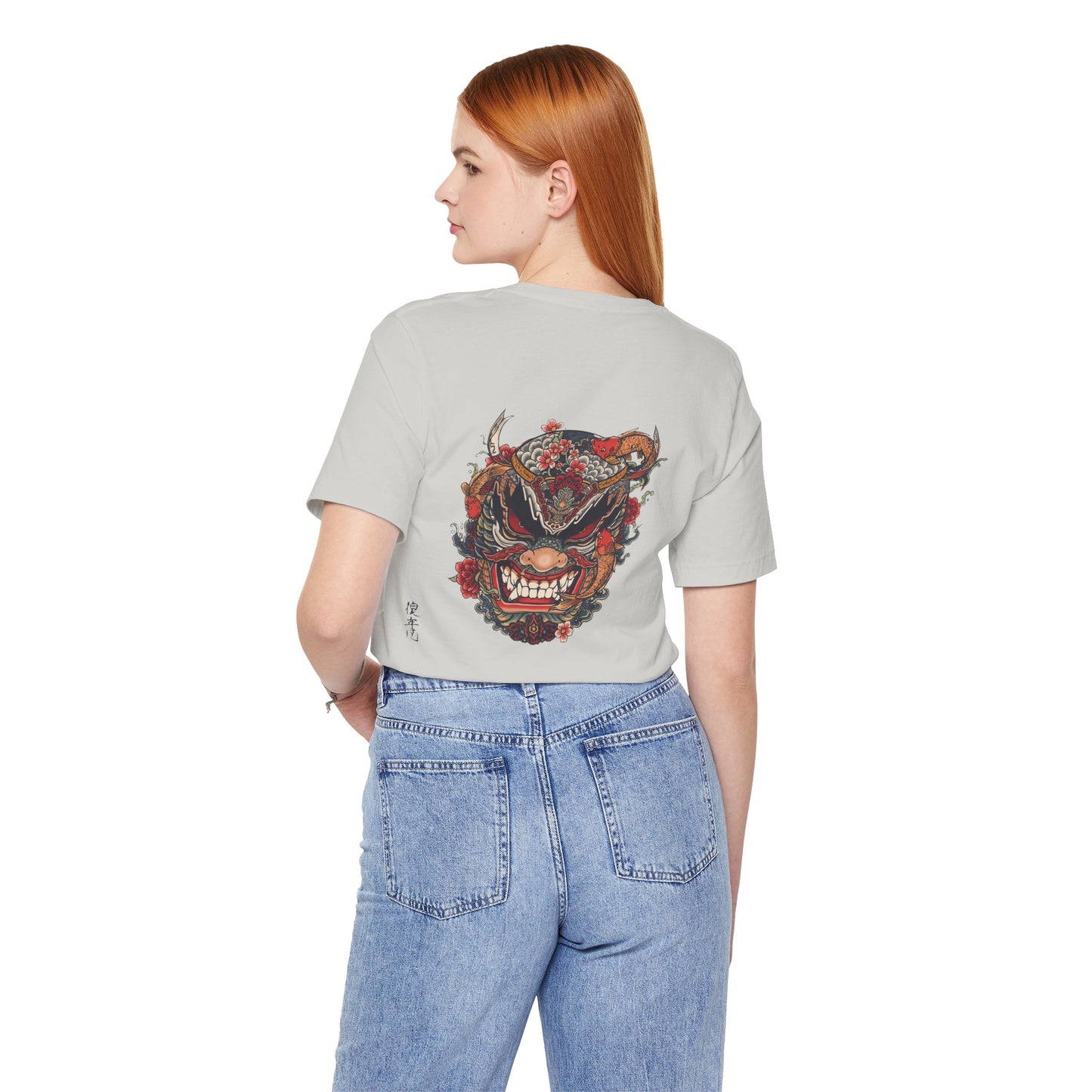 The Bold Oni Mask Streetwear T-Shirt