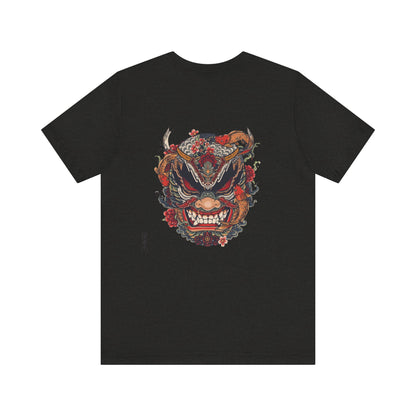 The Bold Oni Mask Streetwear T-Shirt
