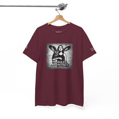 T-shirt Ribelle – Maglietta Unisex in Cotone Pesante per Spiriti Liberi.