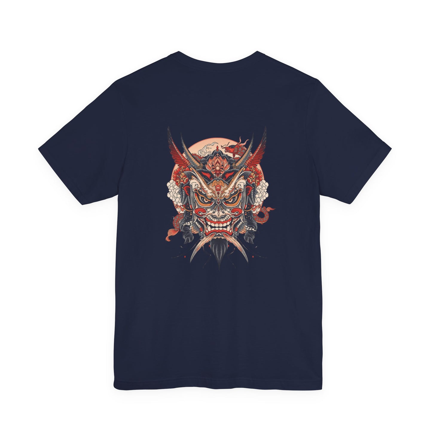 The Bold Oni Mask Streetwear T-Shirt