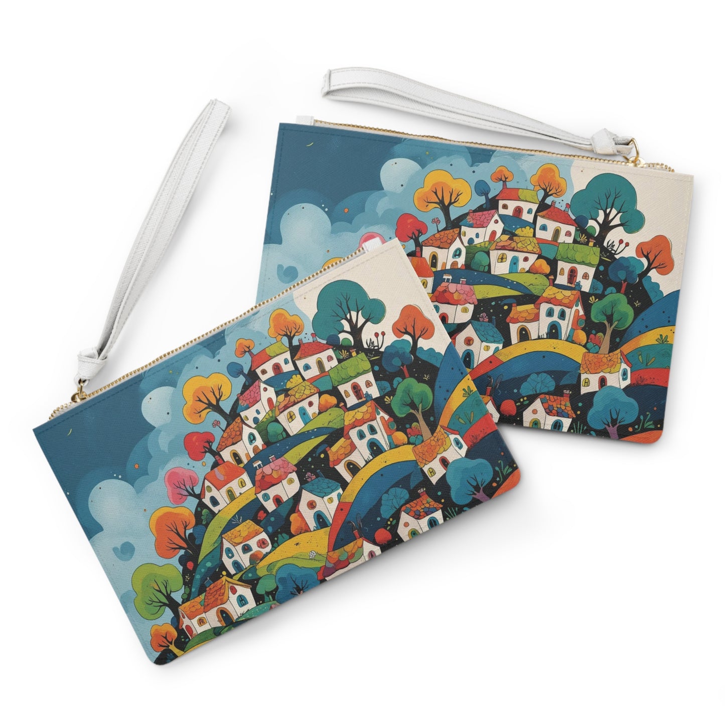 POCHETTE con motivo paesaggio