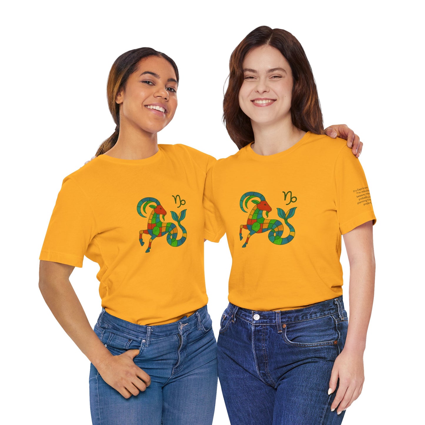 CAPRICORNO - T-shirt, I segni zodiacali secondo Saint Phalle