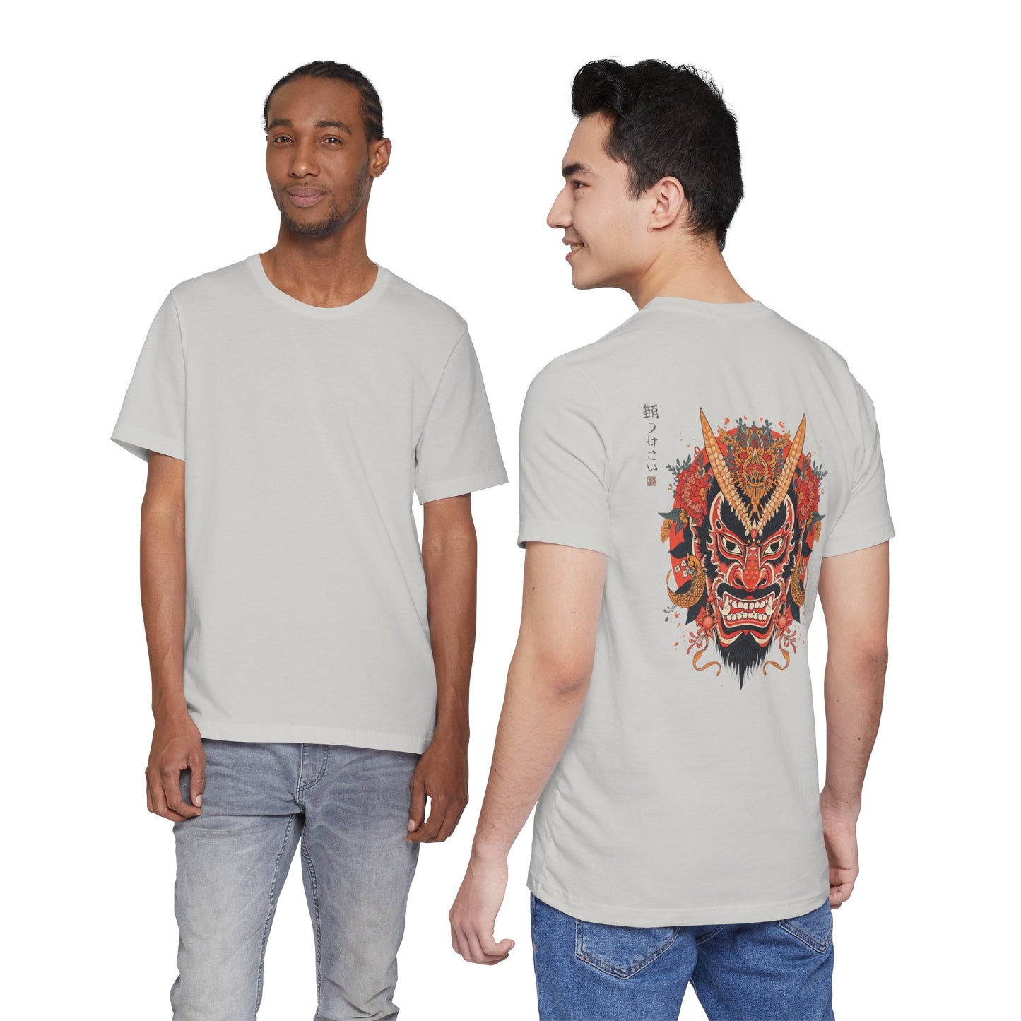 The Bold Oni Mask Streetwear T-Shirt