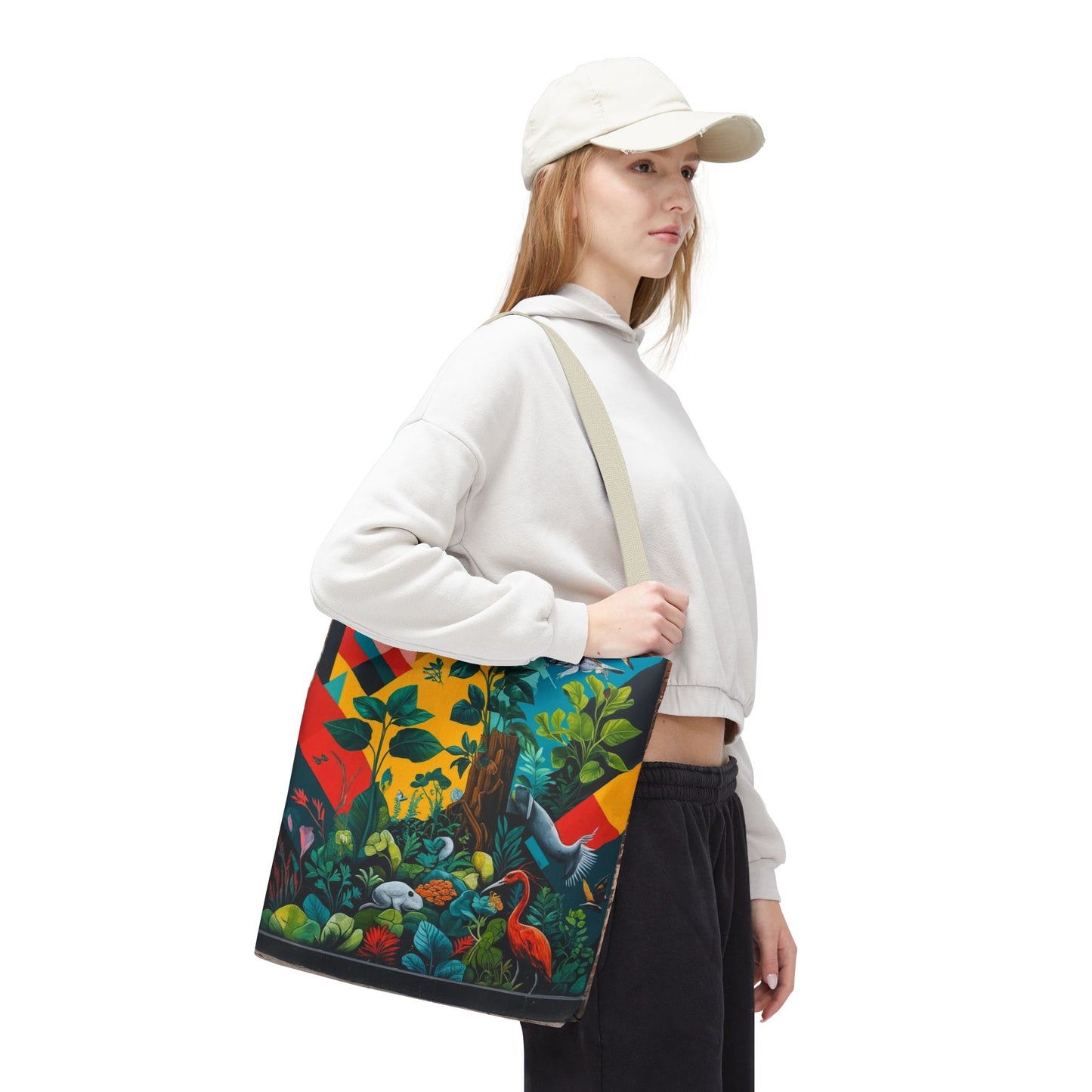 Artistic Surge - Eco-Friendly Canvas Tote Bag - NATURE