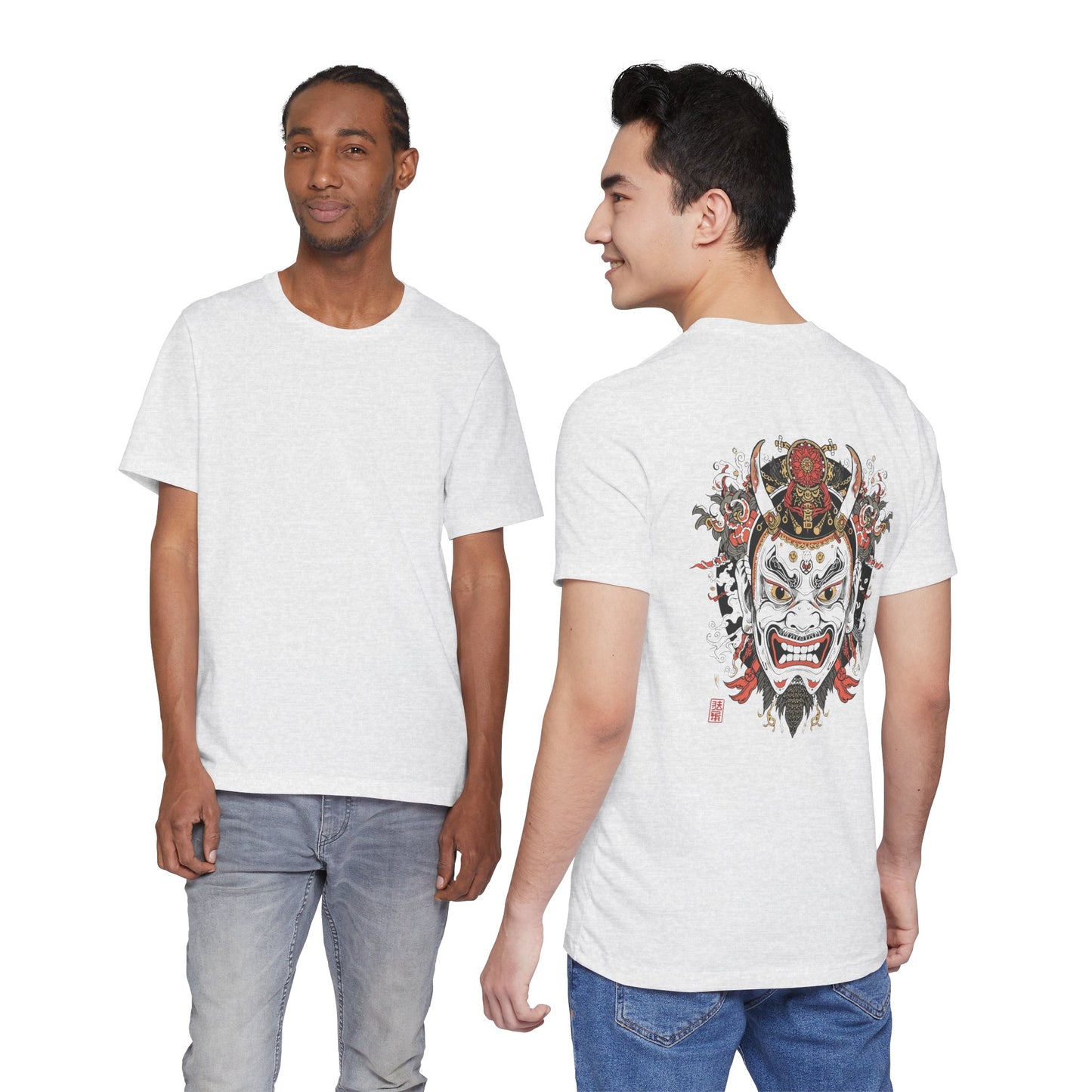 The Bold Oni Mask Streetwear T-Shirt