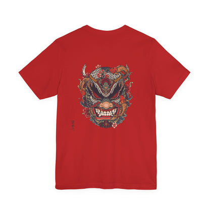 The Bold Oni Mask Streetwear T-Shirt