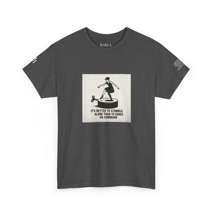 T-shirt Ribelle – Maglietta Unisex in Cotone Pesante per Spiriti Liberi.