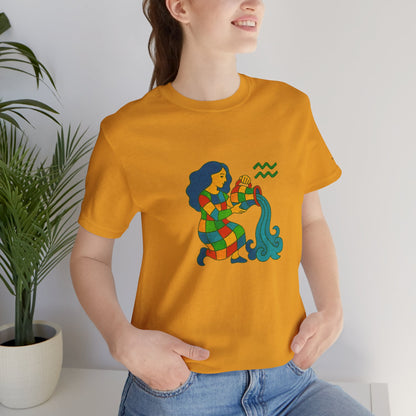 ACQUARIO - T-Shirt, I segni zodiacali secondo Saint Phalle