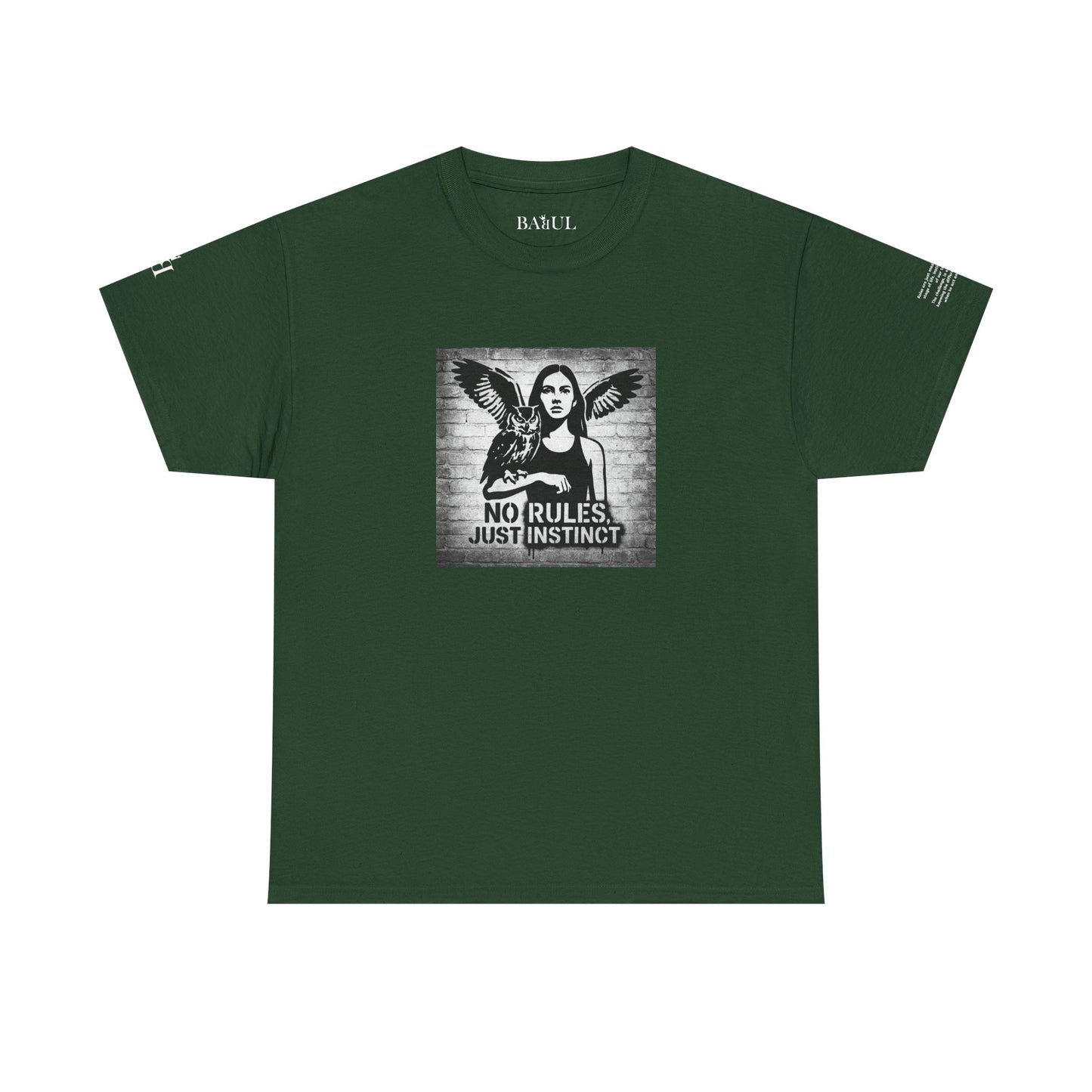 T-shirt Ribelle – Maglietta Unisex in Cotone Pesante per Spiriti Liberi.