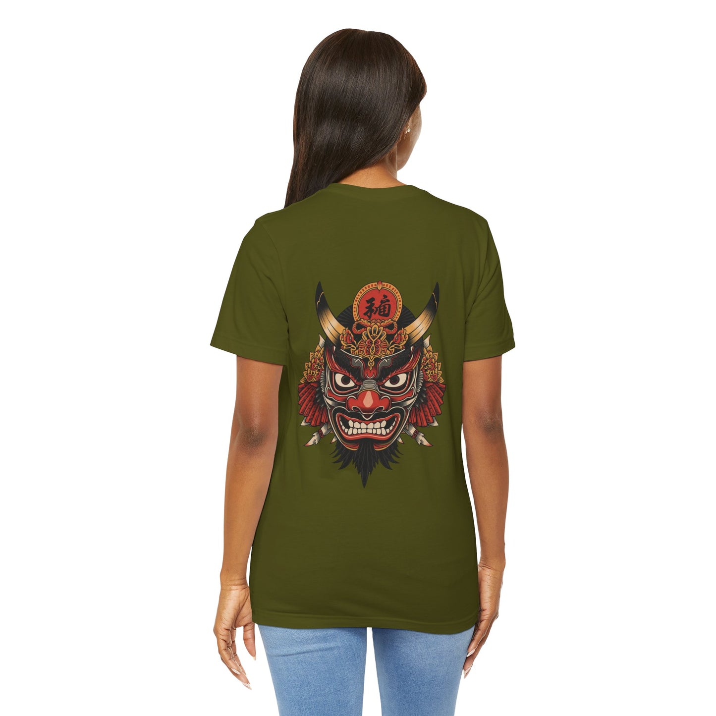 The Bold Oni Mask Streetwear T-Shirt