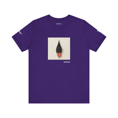 T-Shirt unisex  DOGART - FONTANA - Un dipinto iconico rivisitato con i cani