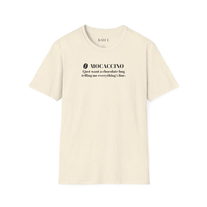 CoffeeTherapy T-Shirt - – Irony Is the Best Cure (Right After Coffee)