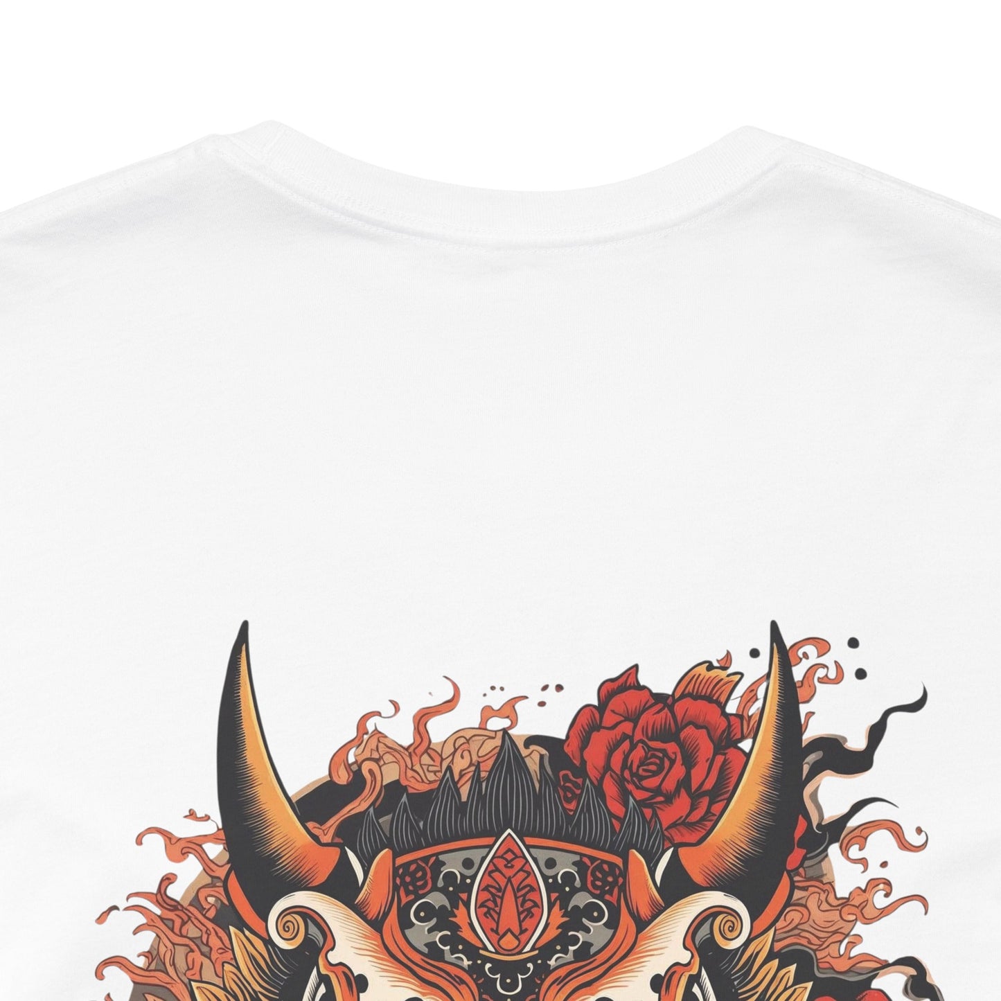 The Bold Oni Mask Streetwear T-Shirt