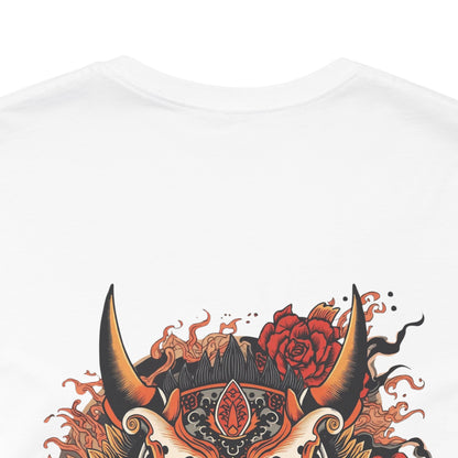 The Bold Oni Mask Streetwear T-Shirt