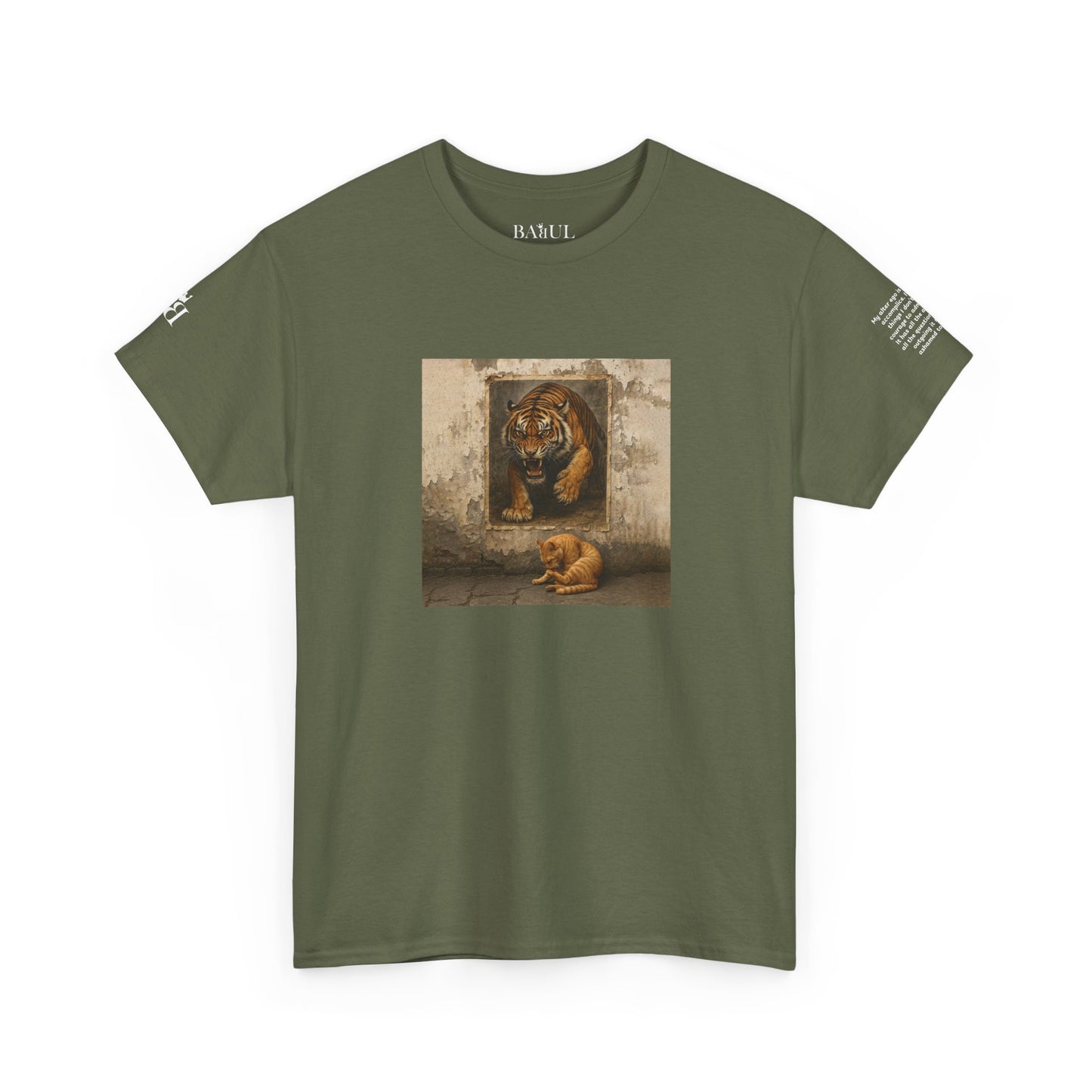 T-shirt Ribelle – Maglietta Unisex in Cotone Pesante per Spiriti Liberi.
