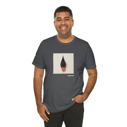 T-Shirt unisex  DOGART - FONTANA - Un dipinto iconico rivisitato con i cani