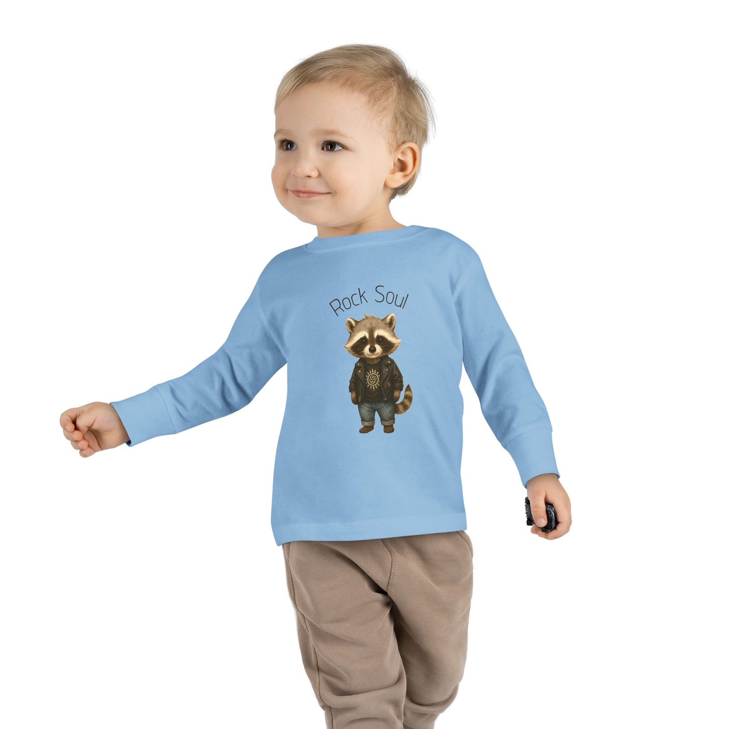 Magliette Rock Soul Kids - Procione - Animali dolci con un ritmo ribelle