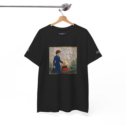 T-shirt Ribelle – Maglietta Unisex in Cotone Pesante per Spiriti Liberi.