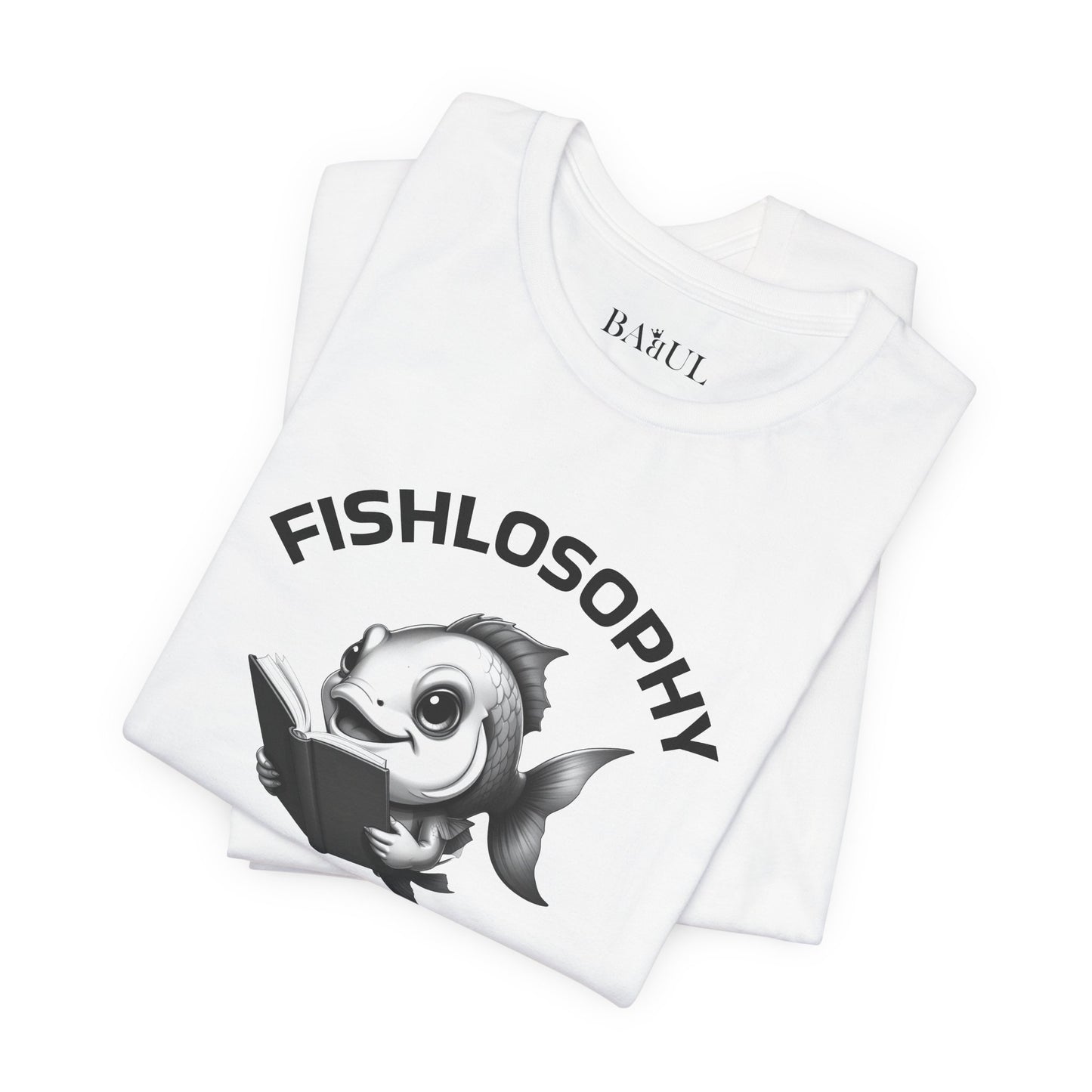 Fishlosophy Unisex Jersey Maglietta a maniche corte – Vedi la vastità anche in piccoli spazi.