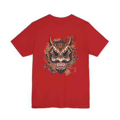 The Bold Oni Mask Streetwear T-Shirt
