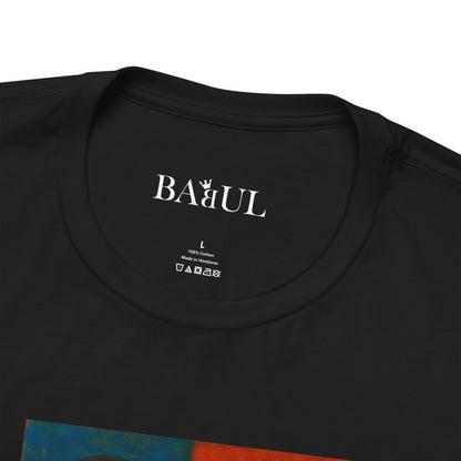 T-shirt unisex CATART - GAUGUIN - Un dipinto iconico rivisitato con i gatti