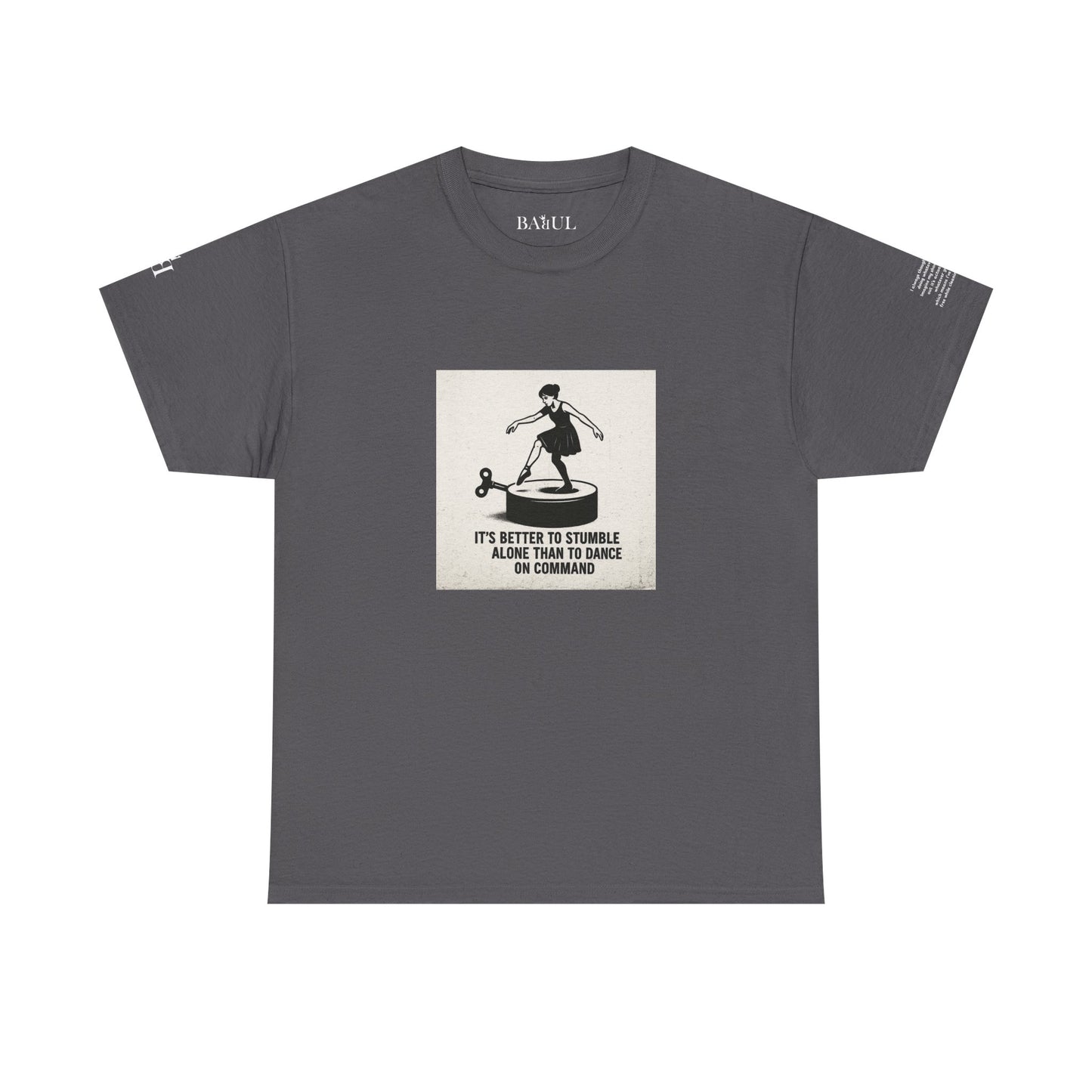 T-shirt Ribelle – Maglietta Unisex in Cotone Pesante per Spiriti Liberi.