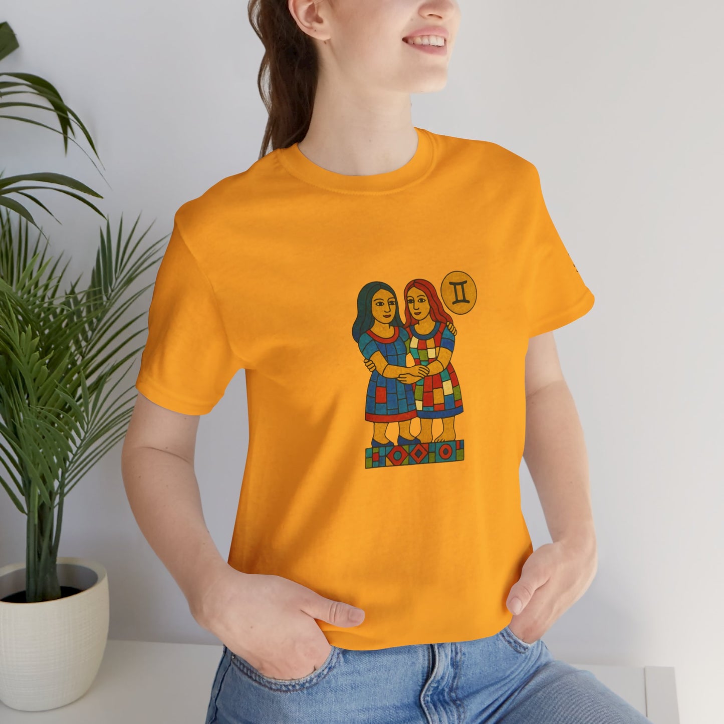 GEMINI - T-shirt, The Zodiac in Colors