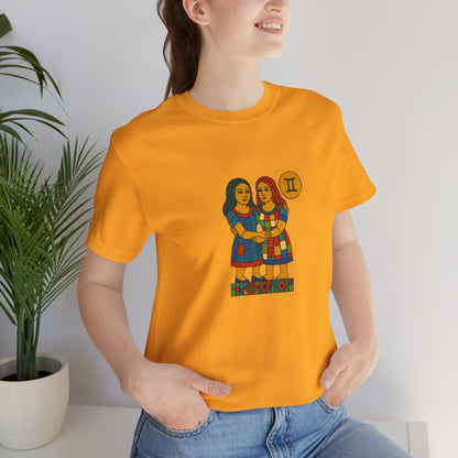 GEMINI - T-shirt, The Zodiac in Colors