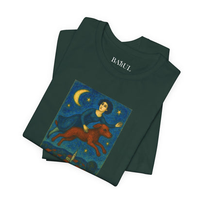 T-Shirt unisex  DOGART - MARC CHAGALL - Un dipinto iconico rivisitato con i cani