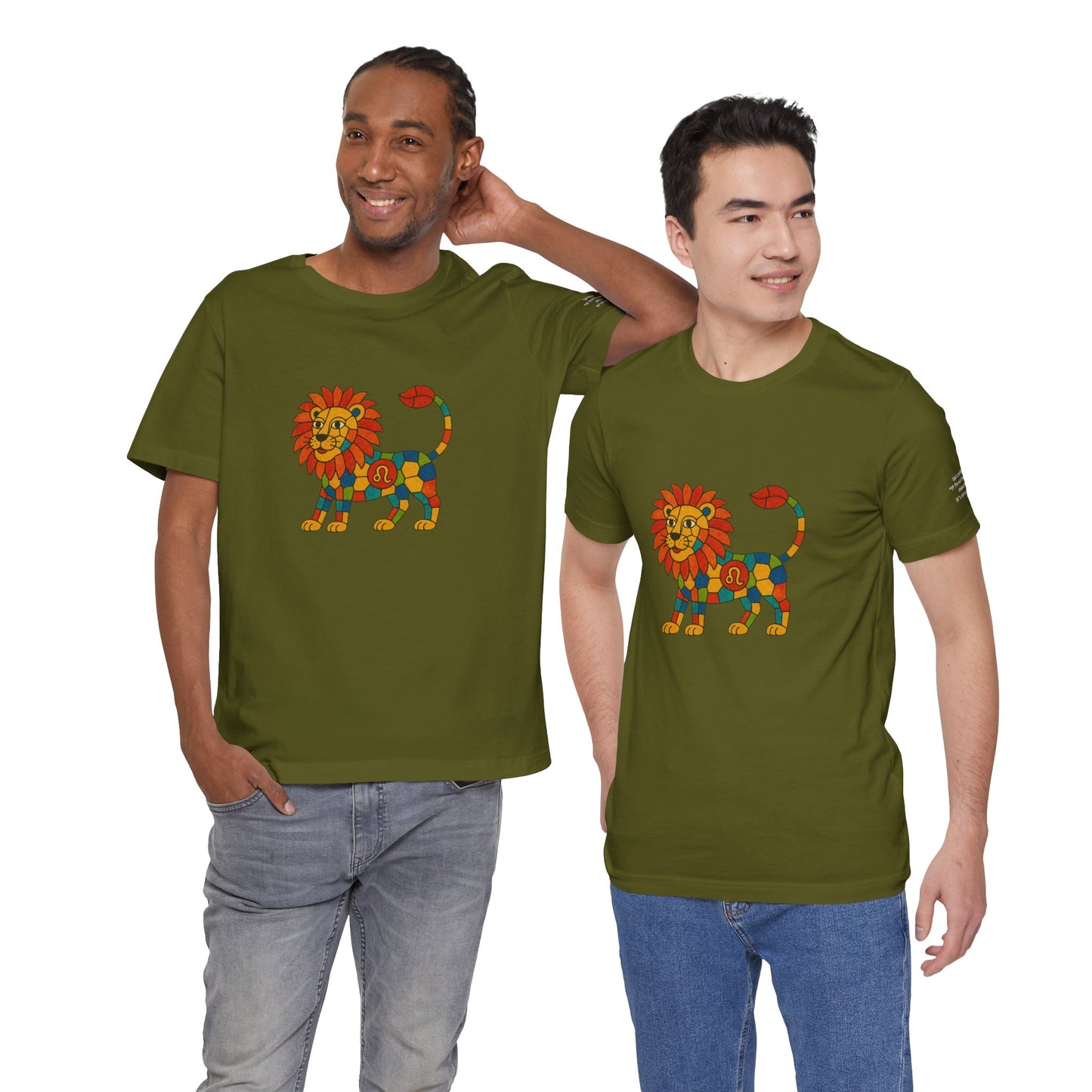 LEO - T-shirt, The Zodiac in Colors