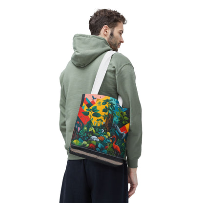 Artistic Surge - Eco-Friendly Canvas Tote Bag - NATURE