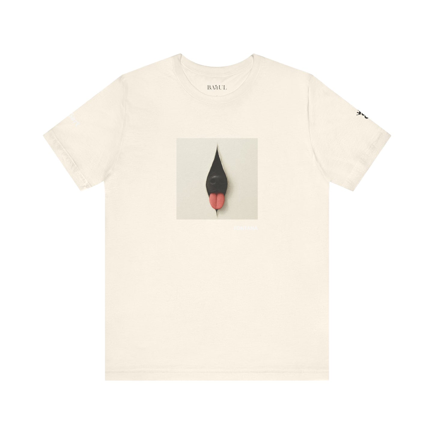 T-Shirt unisex  DOGART - FONTANA - Un dipinto iconico rivisitato con i cani