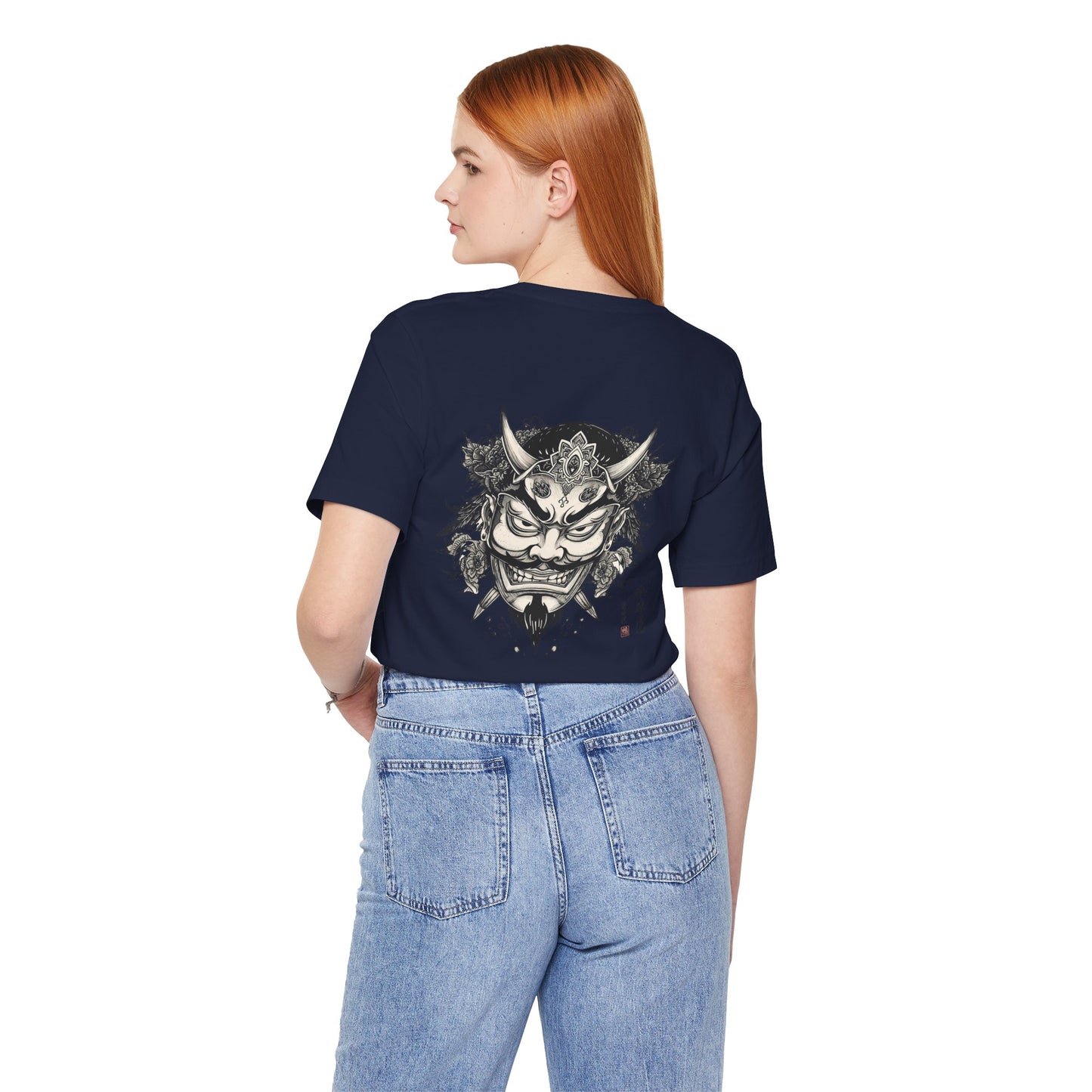 The Bold Oni Mask Streetwear T-Shirt