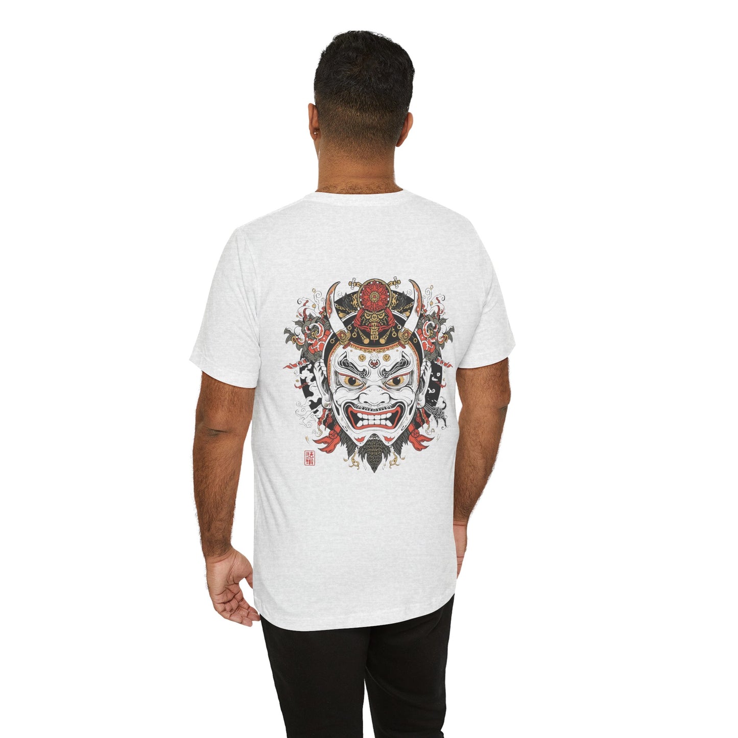 The Bold Oni Mask Streetwear T-Shirt