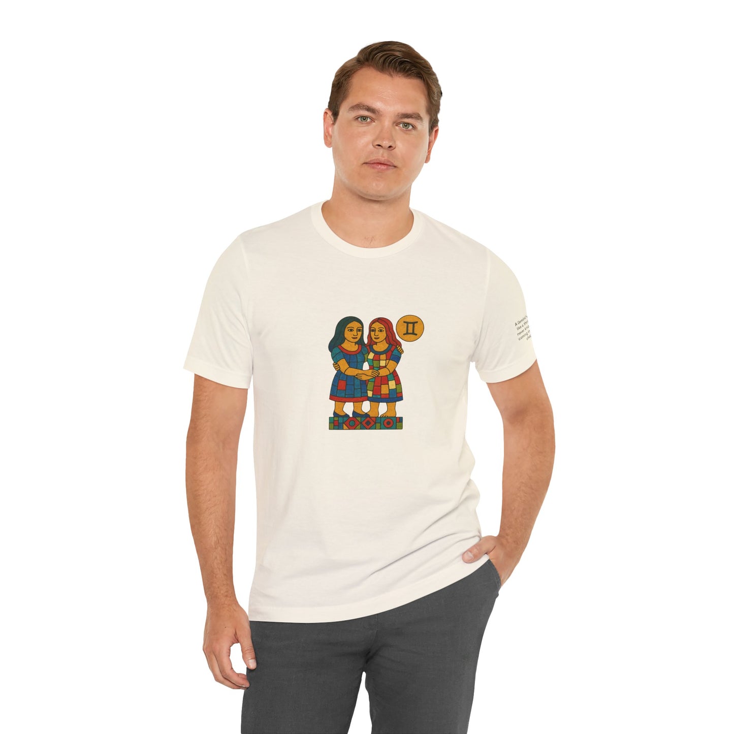 GEMINI - T-shirt, The Zodiac in Colors