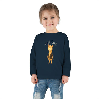 Magliette Rock Soul Kids - Alpaca - Animali dolci con un ritmo ribelle