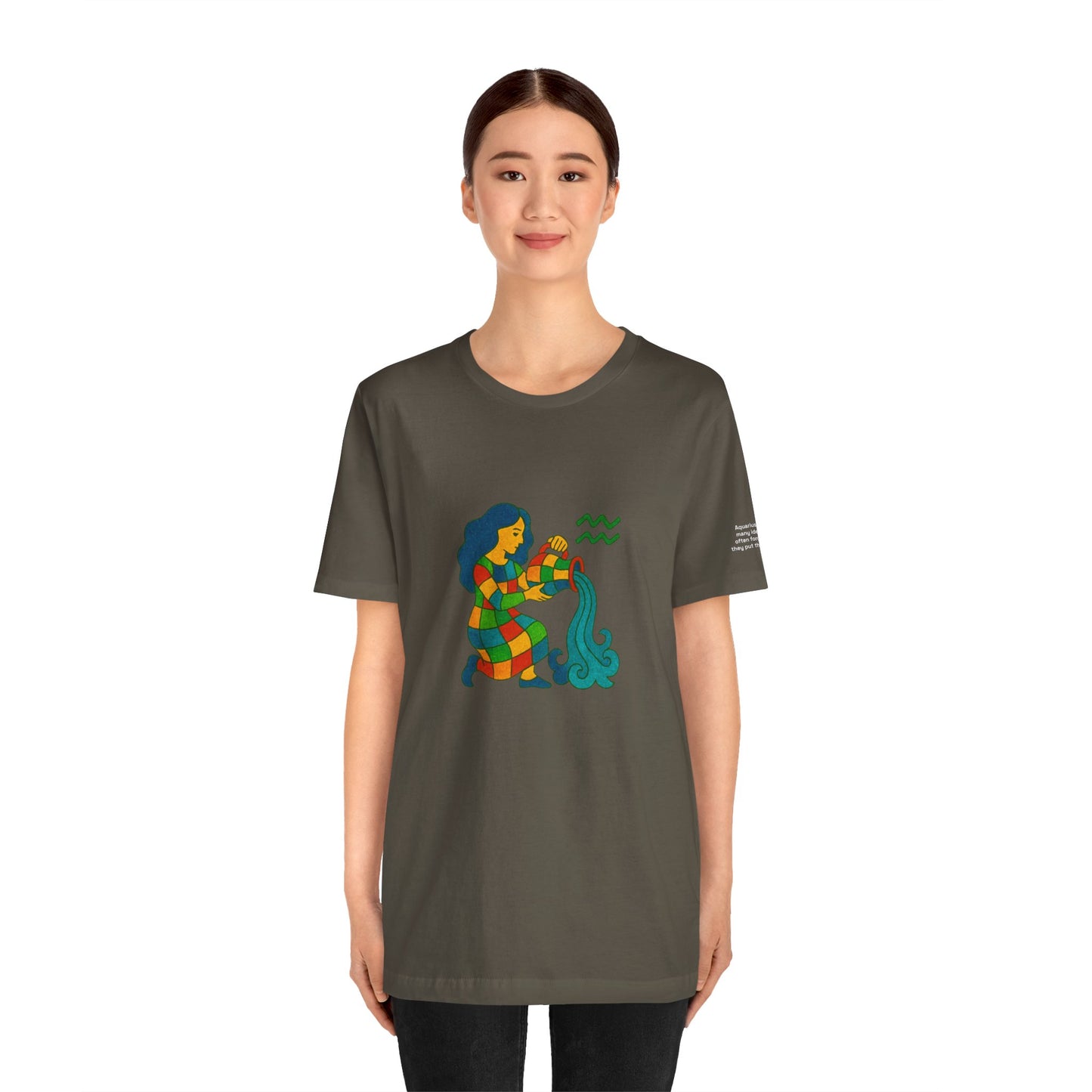 ACQUARIO - T-Shirt, I segni zodiacali secondo Saint Phalle