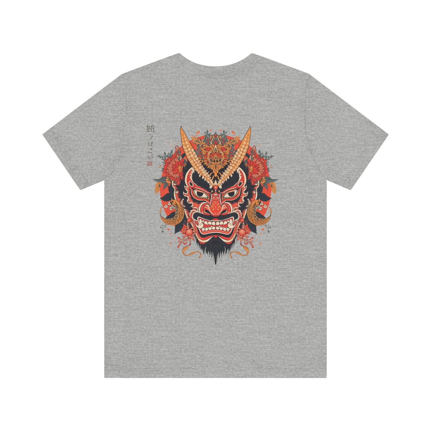 The Bold Oni Mask Streetwear T-Shirt