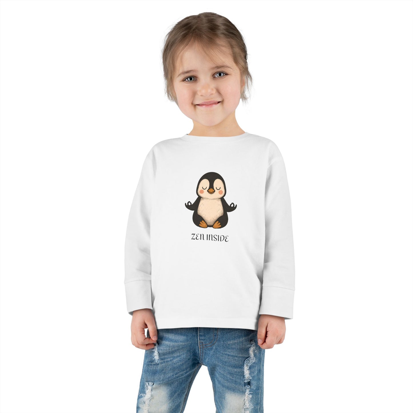 Maglietta a maniche lunghe Zen Inside - PINGUINO