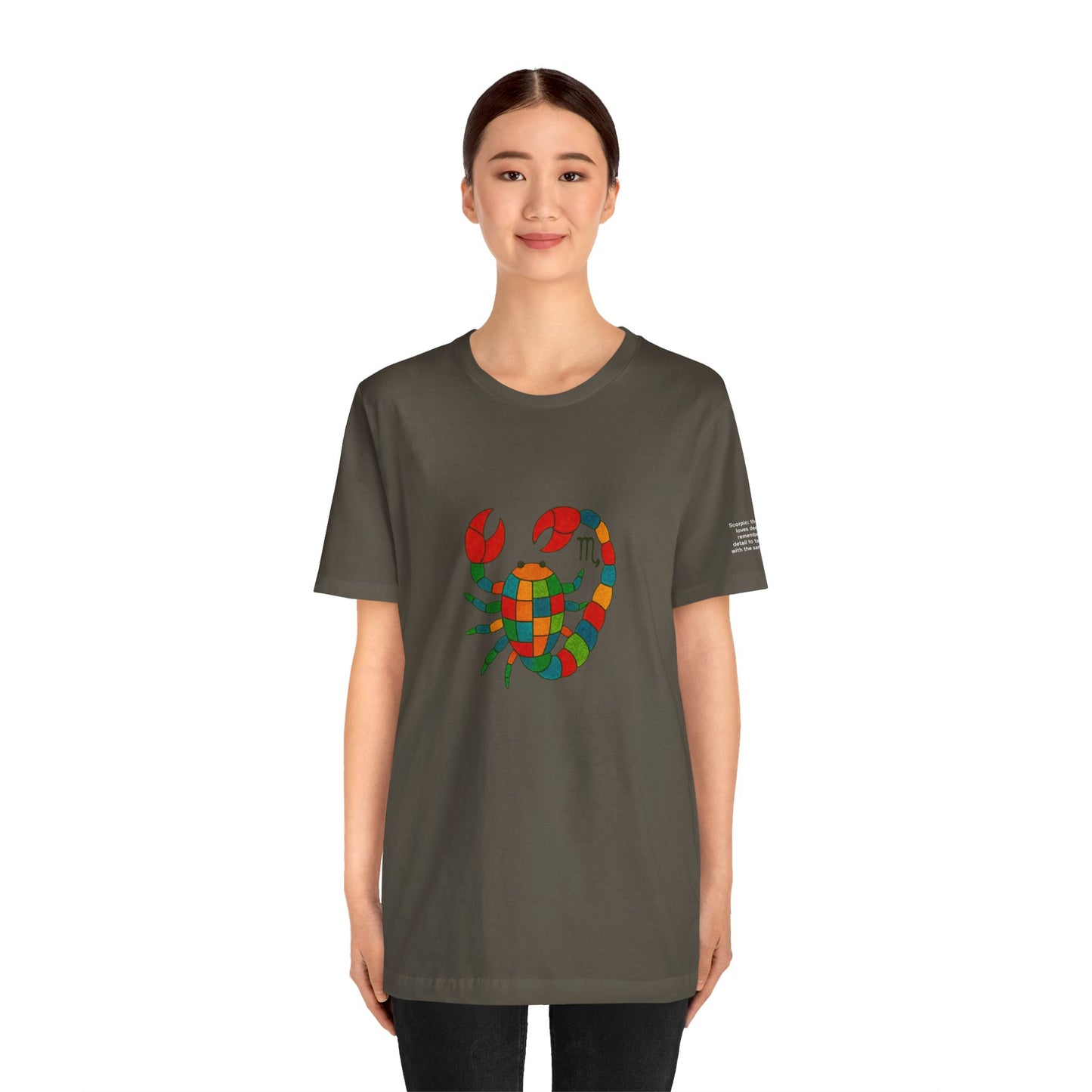 SCORPIO - T-shirt, The Zodiac in Colors