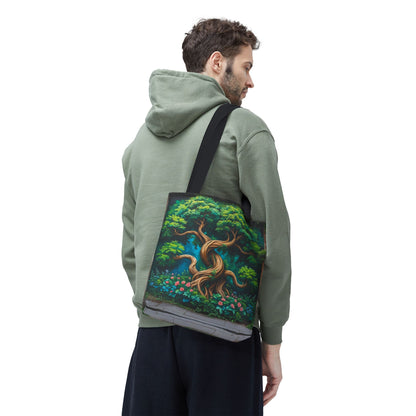 Artistic Surge - Eco-Friendly Canvas Tote Bag - TREE