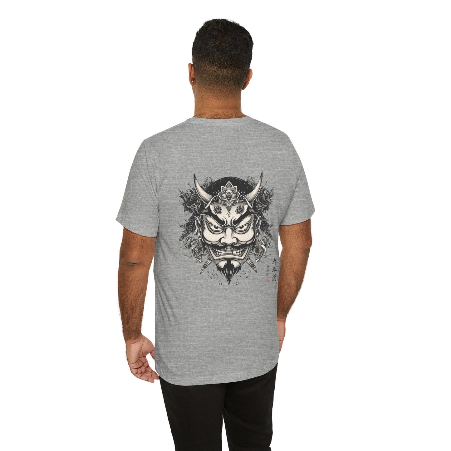 The Bold Oni Mask Streetwear T-Shirt
