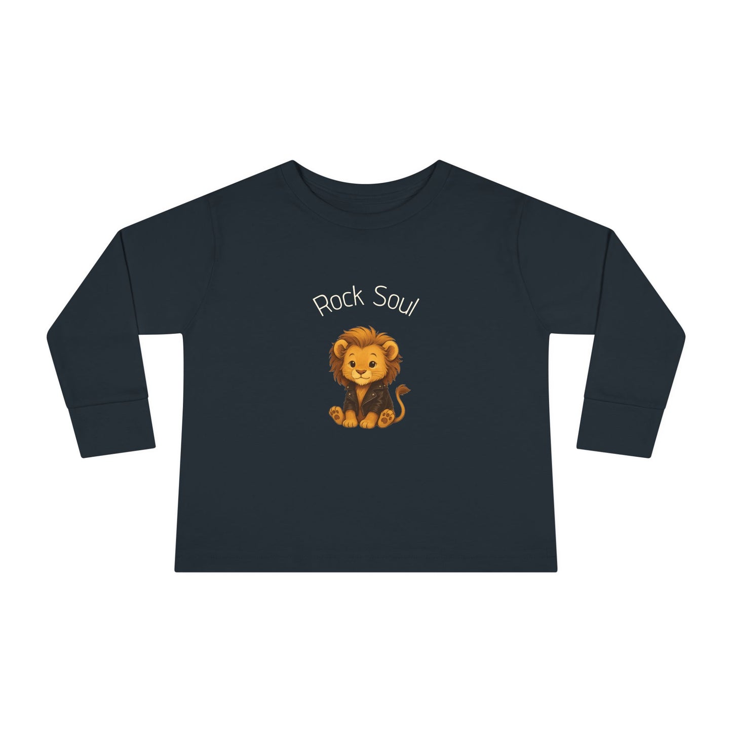 Magliette Rock Soul per bambini - Leone - Animali dolci con un ritmo ribelle